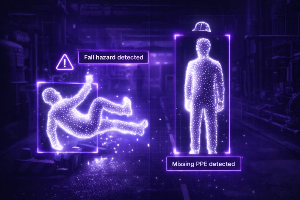 Ohm Lab industrial AI safety system on-site